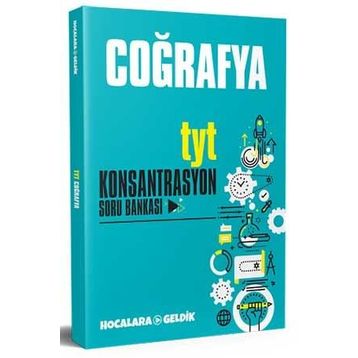 TYT Coğrafya Konsantrasyon Soru Bankası-Hocalara Geldik Yayınları