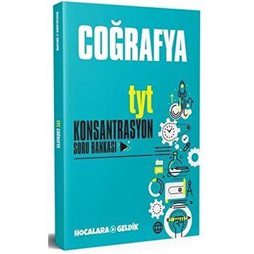 TYT Coğrafya Konsantrasyon Soru Bankası-Hocalara Geldik Yayınları
