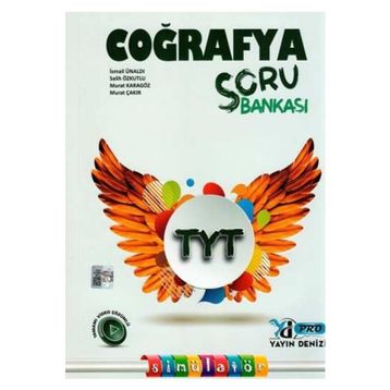 TYT Coğrafya Pro Simülatör Soru Bankası-Yayın Denizi Yayınları