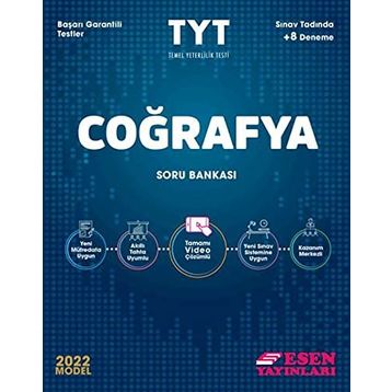 TYT Coğrafya Soru Bankası / Kolektif / Esen Yayıncılık -