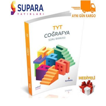 TYT Coğrafya Soru Bankası - Supara Yayınları