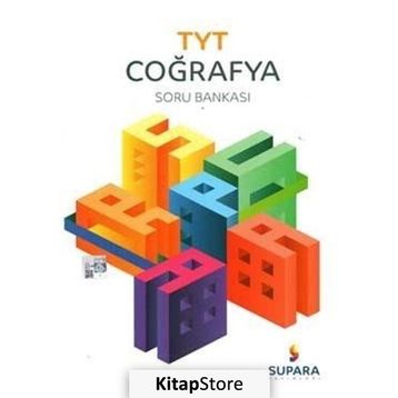 TYT Coğrafya Soru Bankası - Supara Yayınları