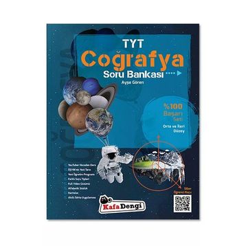 TYT Coğrafya Soru Bankası Yüzde 100 Başarı - Kafa Dengi Yayınları