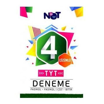 TYT Çözümlü 4 Deneme Binot Yayınları