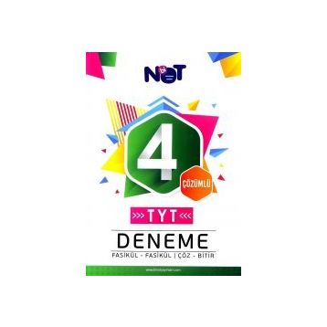 TYT Çözümlü 4 Deneme Binot Yayınları