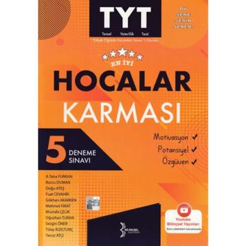 TYT En İyi Hocalar Karması 5 Deneme SınavıBilinçsel Yayınları