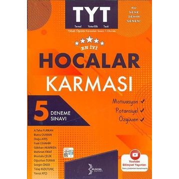 TYT En İyi Hocalar Karması 5 Deneme SınavıBilinçsel Yayınları
