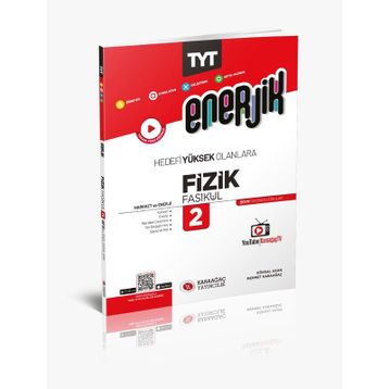 TYT Enerjik Fizik Fasikülleri 2 Karaağaç Yayınları