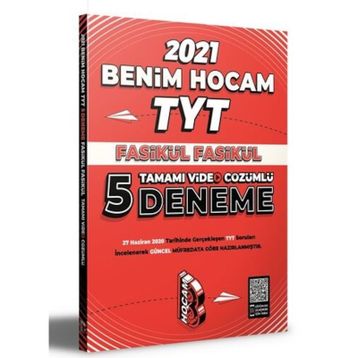 TYT Fasikül Fasikül Tamamı Video Çözümlü 5 Deneme Sınavı - Benim Hocam Yayınları