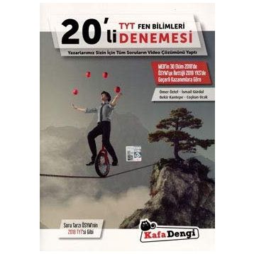 TYT Fen Bilimleri 20'li Deneme Seti - Kafa Dengi Yayınları