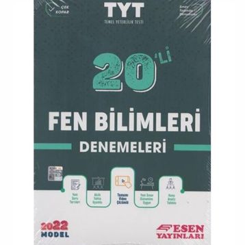 Tyt Fen Bilimleri 20'li Denemeleri - Esen Yayınları