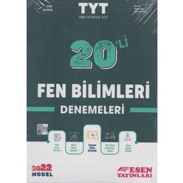 Tyt Fen Bilimleri 20'li Denemeleri - Esen Yayınları