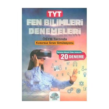 TYT Fen Bilimleri 20'li Denemeleri-Tammat Yayınları