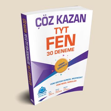 TYT Fen Bilimleri 30 Deneme Çöz Kazan Yayınları