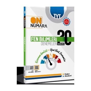 Tyt Fen Bilimleri On Numara 20 Deneme - Doğan Akademi Yayınları
