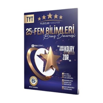 TYT Fen Bilimleri Yıldızlar Yarışıyor 25'li Branş Denemesi Bilgi Sarmal Yayınları