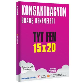 Tyt Fen Konsantrasyon Branş Denemeleri Hocalara Geldik