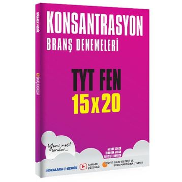 Tyt Fen Konsantrasyon Branş Denemeleri Hocalara Geldik