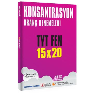 Tyt Fen Konsantrasyon Branş Denemeleri Hocalara Geldik