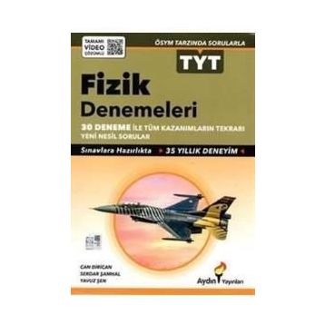TYT Fizik 30 Fasikül Deneme - Aydın Yayınları
