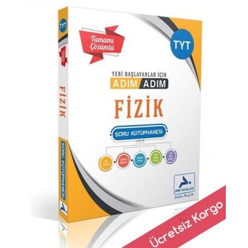TYT Fizik Adım Adım Tamamı Çözümlü Soru Kütüphanesi Prf Paraf Yayınları