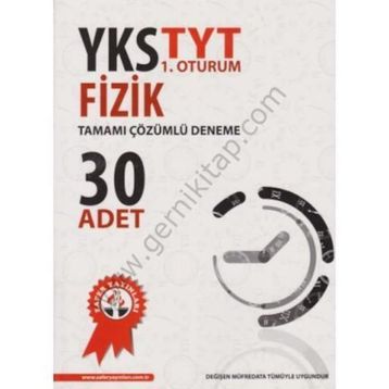 TYT Fizik Tamamı Çözümlü 30 lu Deneme Zafer Yayınları