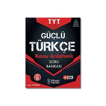 TYT Güçlü Türkçe Soru Bankası - Bilinçsel Yayınları