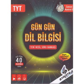 TYT Gün Gün Dil Bilgisi Yeni Nesil Soru Bankası-Strateji Yayınları