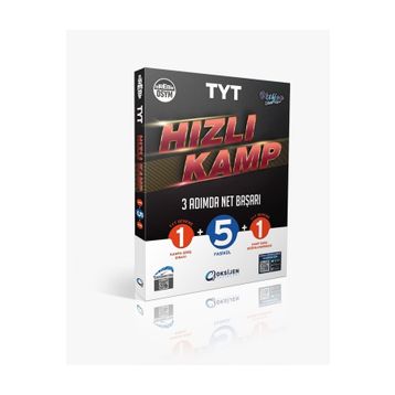 TYT Hızlı Kamp 3 Adımda Net Başarı - Oksijen Yayınları