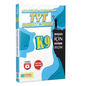 TYT K9 Video Çözümlü Deneme Sınavları Evrensel İletişim Yayınları