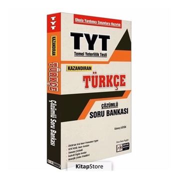 TYT Kazandıran Türkçe Çözümlü Soru Bankası Güneş Kütük Mutlak Değer Yayınları