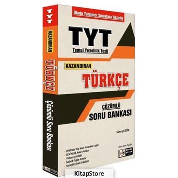 TYT Kazandıran Türkçe Çözümlü Soru Bankası Güneş Kütük Mutlak Değer Yayınları