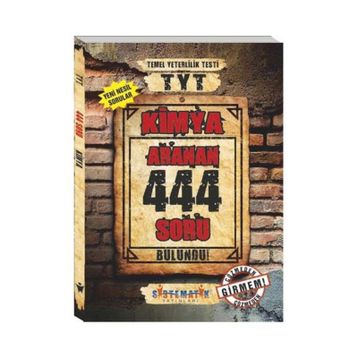 TYT Kimya 444 Aranan Soru Sistematik Yayınları