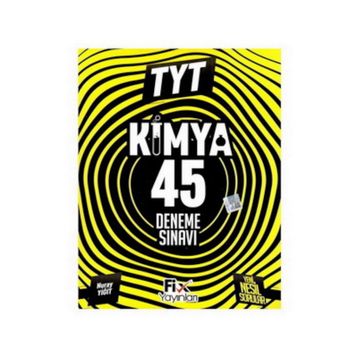 TYT Kimya 45 Denemeleri Fix Yayınları