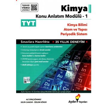 TYT Kimya Konu Anlatım Modülü 1 Aydın Yayınları