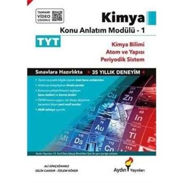 TYT Kimya Konu Anlatım Modülü 1 Aydın Yayınları