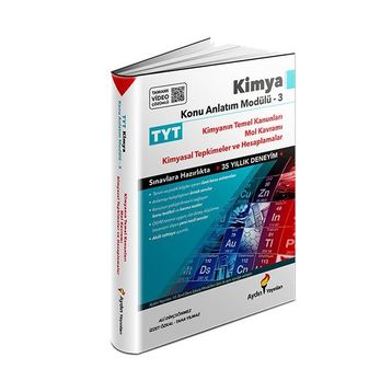 TYT Kimya Konu Anlatım Modülü 3 - Aydın Yayınları
