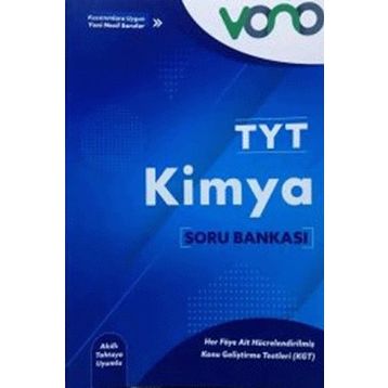 Tyt Kimya Soru Bankası-Vono Yayınları
