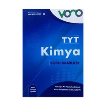 Tyt Kimya Soru Bankası-Vono Yayınları