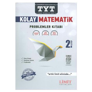 TYT Kolay Matematik Problemler Kitabı 2.Kitap Limit Yayınları