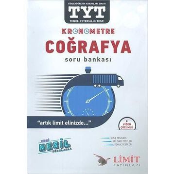 TYT Kronometre Coğrafya Soru Bankası Limit Yayınları