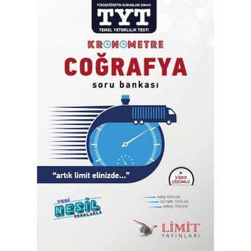 TYT Kronometre Coğrafya Soru Bankası Limit Yayınları