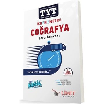 TYT Kronometre Coğrafya Soru Bankası Limit Yayınları