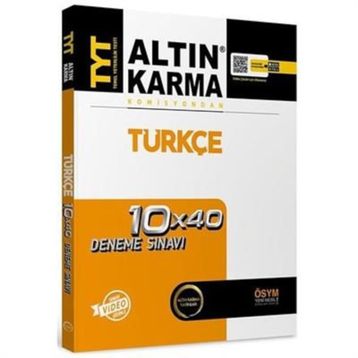 TYT Matematik 10x40 TYT Türkçe 10x40 Branş Denemeler-Pragmatik Yayınları
