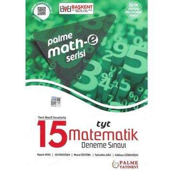 TYT Matematik 15 Deneme Sınavı Mathe Serisi Palme Yayınları Palme Yayınları