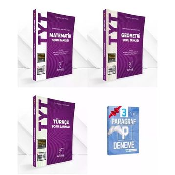 TYT Matematik Geometri ve Türkçe Soru Bankası