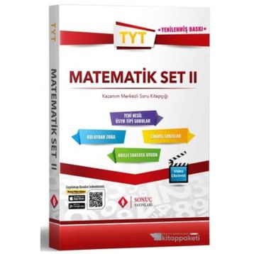 TYT Matematik Set 2 Sonuç Yayınları
