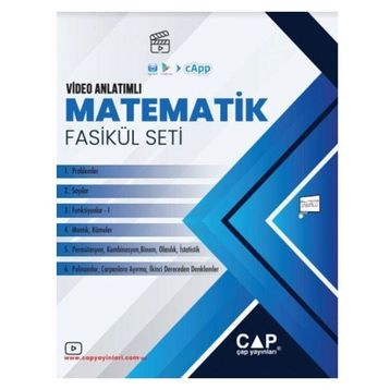 TYT Matematik Set - Çap Yayınları