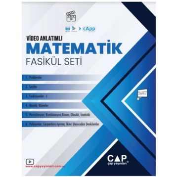 TYT Matematik Set - Çap Yayınları