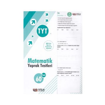TYT Matematik Yaprak Test - Nitelik Yayınları